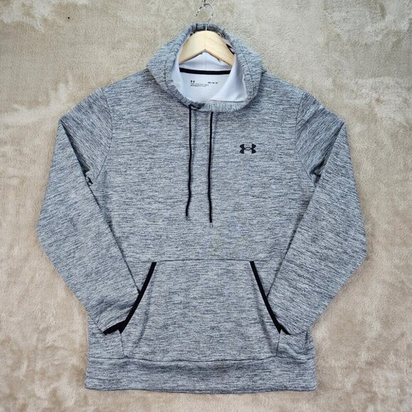 Under Armour Hoodie Loose Fit Long Sleeve Logo Sweatshirt Pullover Men's Size M - Picture 3 of 12